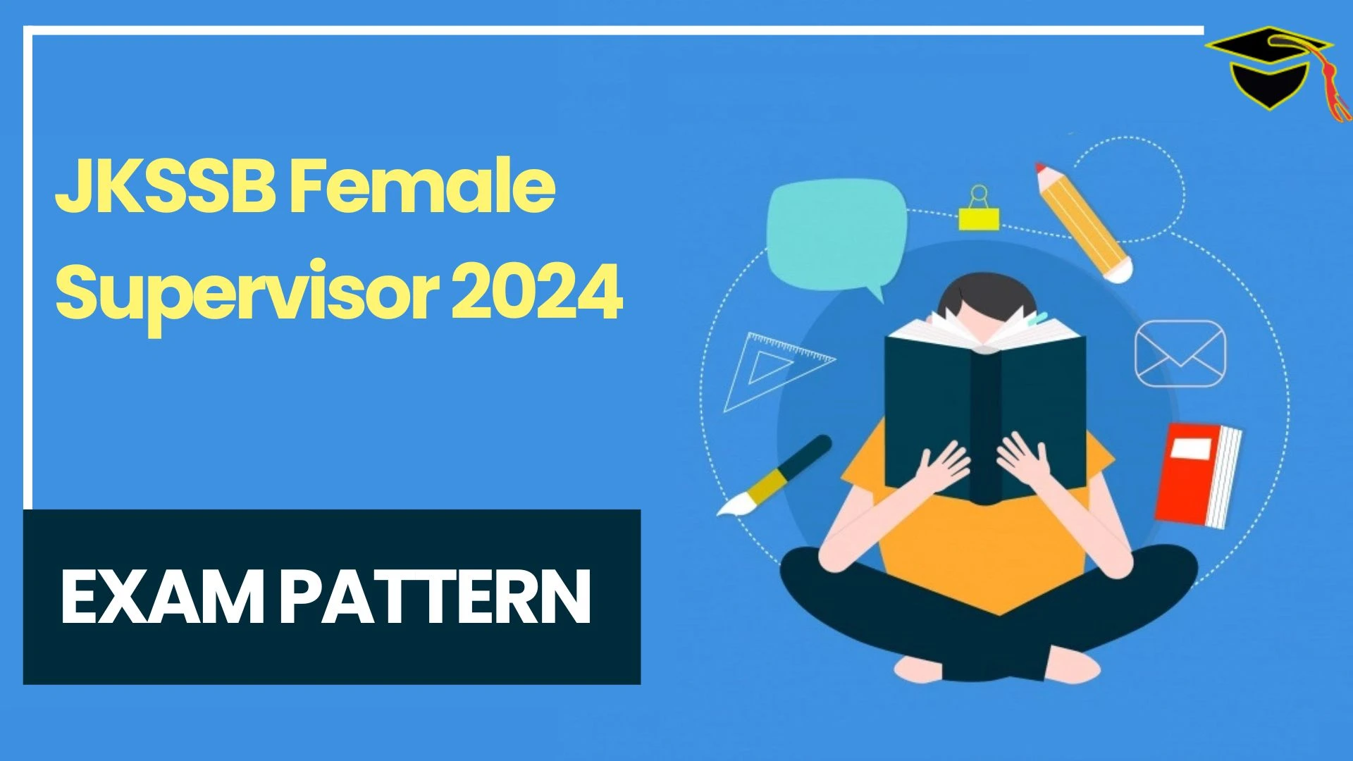 JKSSB Female Supervisor Exam Pattern 2024 Scheme of Examination